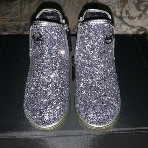 Toddlers Micheal Kors Bling Glitter Booties NEW
